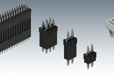 flexilink Leiterplattenverbinder in Einpresstechnik
