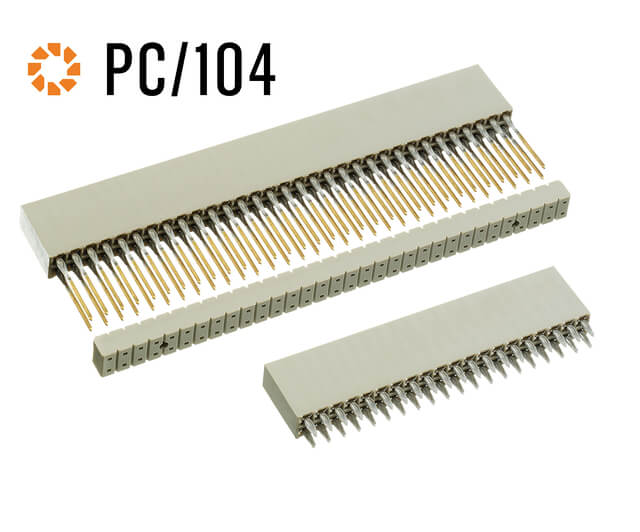 PC/104, PC/104-Plus Steckverbinder