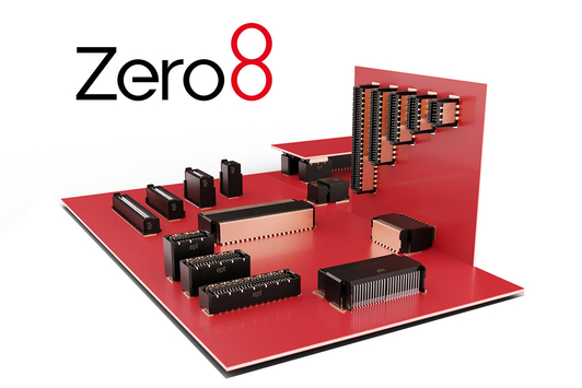 Zero8 0.8mm SMT-Steckverbinder