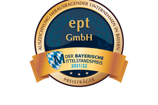ept gewinnt Bayerischen Mittelstandspreis