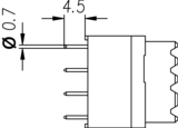DIN G FL Lot Anschlusslaenge 4 5 0 7 Zeichnung
